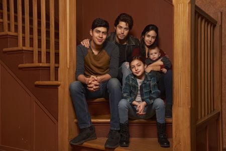 Brandon Larracuente, Niko Guardado, Emily Tosta, and Elle Paris Legaspi in Party of Five (2020)