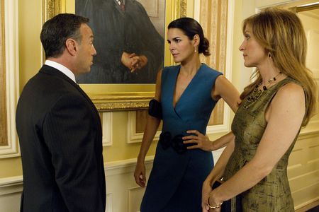 Angie Harmon, Sasha Alexander, and Peter Onorati in Rizzoli & Isles (2010)