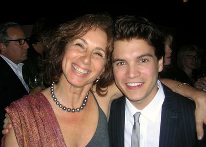 Shelley Mitchell, Emile Hirsch at the Into the Wild premiere