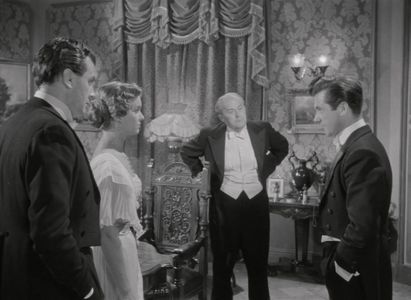 Bryan Forbes, Eileen Moore, Brian Worth, and Arthur Young in An Inspector Calls (1954)