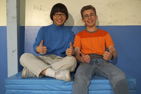 Sean Giambrone and Kenny Ridwan in The Goldbergs (2013)