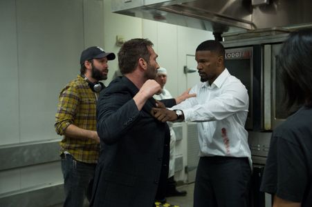 Jamie Foxx, Tim Connolly, and Baran bo Odar in Sleepless (2017)