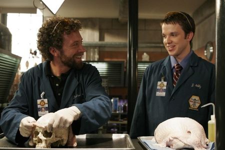 T.J. Thyne and Eric Millegan in Bones (2005)