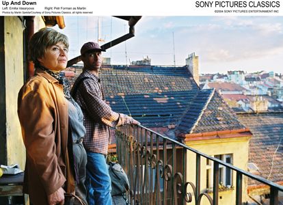 Petr Forman and Emília Vásáryová in Up and Down (2004)