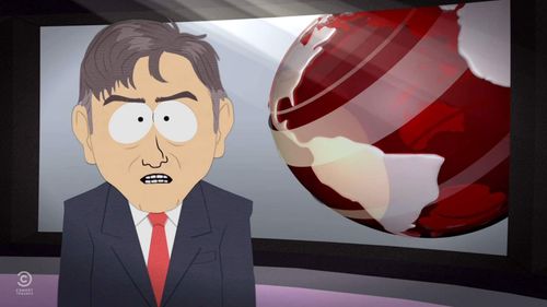 Adam Blake as British News Reporter in South Park - Season 20: Episode 4 - 