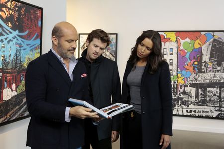 Billy Zane, Ilfenesh Hadera, and Jack Cutmore-Scott in Deception (2018)