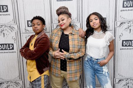 Raven-Symoné, Issac Ryan Brown, and Navia Ziraili Robinson