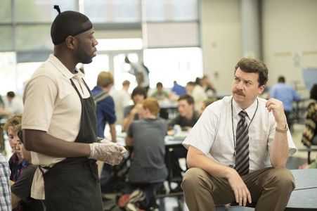 Danny McBride and Sheaun McKinney in Vice Principals (2016)