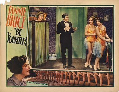 Gertrude Astor, Fanny Brice, Harry Green, and Marjorie Kane in Be Yourself! (1930)