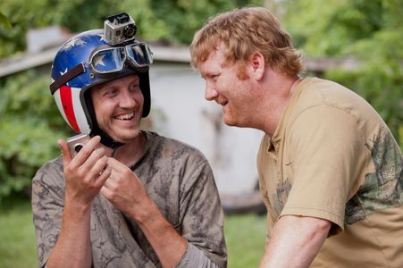 Kyle Davis and Jon Reep in Into the Storm (2014)