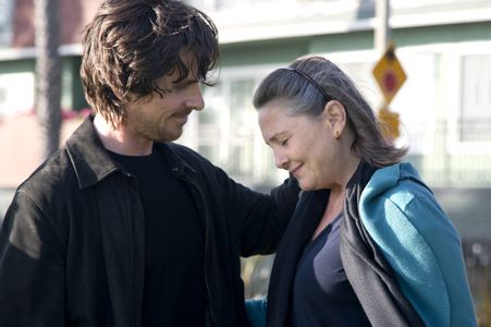 Christian Bale and Cherry Jones in Knight of Cups (2015)