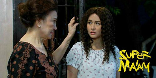 Helen Gamboa and Marian Rivera in Super Ma'am (2017)