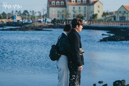 Ji Chang-wook and Shin Hye-sun in Welcome to Samdalri (2023)