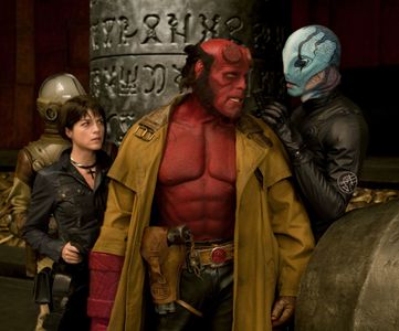 Ron Perlman, Selma Blair, John Alexander, Doug Jones, Seth MacFarlane, and James Dodd in Hellboy II: The Golden Army (20