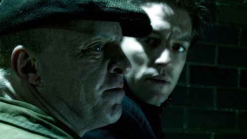 Neville Archambault and Christopher Birk in Solomon Grundy (2012)