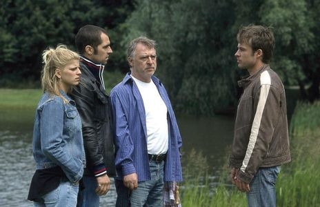 Marco Girnth, Gabriel Merz, Andreas Schmidt-Schaller, and Anne Arzenbacher in Leipzig Homicide (2001)