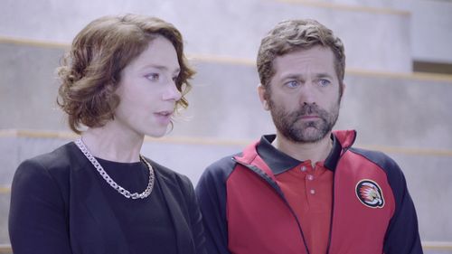 Nicolás Pauls and Verónica Pelaccini in Once: Episodio 127 (2018)