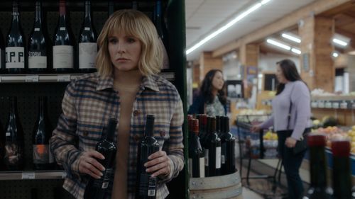 Kristen Bell and Brenda Koo in The Woman in the House Across the Street from the Girl in the Window (2022)