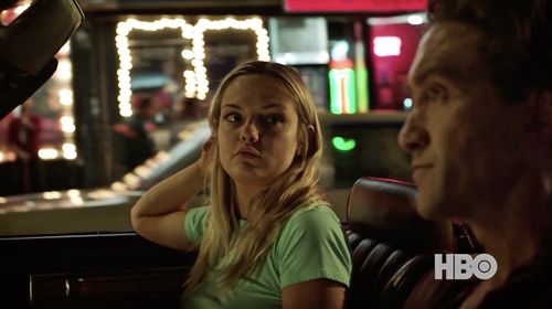 Faron Salisbury and Emily Meade on Episode 307 of The Deuce