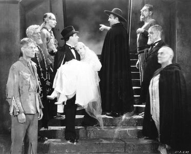 Bela Lugosi, Madge Bellamy, John Fergusson, Robert Frazer, George Burr MacAnnan, Claude Morgan, Frederick Peters, and Jo