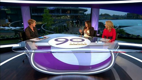 Clare Balding, Tracy Austin, and Marion Bartoli in Today at Wimbledon (1964)