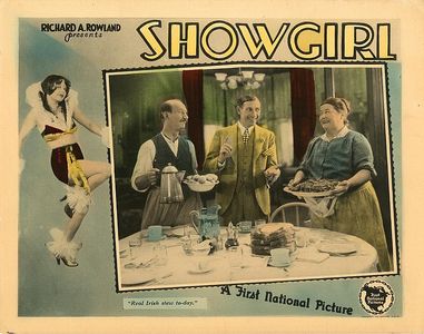 James Finlayson, Lee Moran, Kate Price, and Alice White in Show Girl (1928)