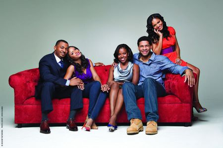 Nadine Ellis, Erica Hubbard, RonReaco Lee, Joyful Drake, and Bert Belasco in Let's Stay Together (2011)