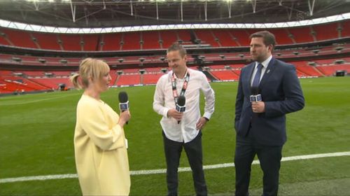 Kelly Cates, Neil Ardley, and Adam Virgo in Football on 5: Goal Rush (2016)