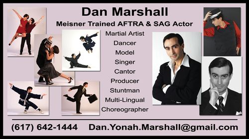 Dan Marshall - Composite Photo Display 2 - Meisner Trained SAG-AFTRA Actor / Dancer / Choreographer / Martial Artist / S