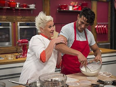 Anne Burrell and Asaf Goren in Worst Cooks in America (2010)