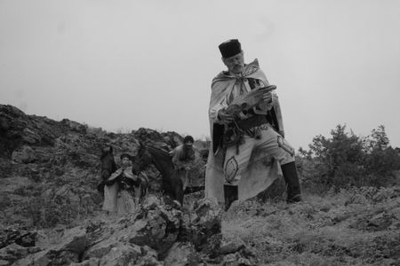 Toma Cuzin, Teodor Corban, and Mihai Comanoiu in Aferim! (2015)