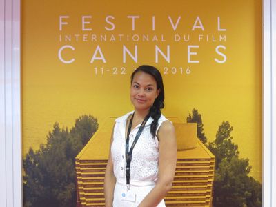 Dewi @Cannes Short Film Corner 2016 - Selection short youth film Debiel (Idiot).