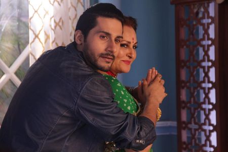 Jaya Prada and Ayush Anand in Perfect Pati (2018)