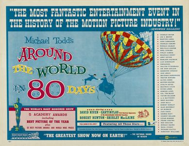 David Niven and Cantinflas in Around the World in 80 Days (1956)