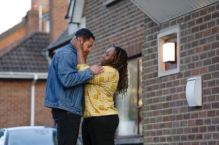 Chizzy Akudolu and Daryl McCormack in The Woman in the Wall (2023)