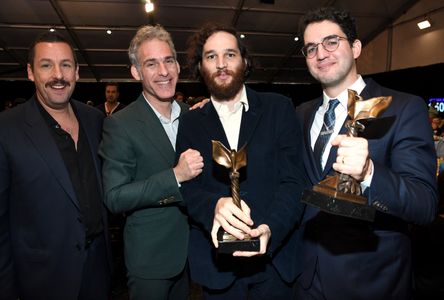 Adam Sandler, Josh Safdie, Benny Safdie, and Ronald Bronstein at an event for 35th Film Independent Spirit Awards (2020)