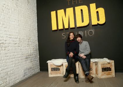 Simon Helberg and Jessica Sanders at an event for Shatterbox: End of the Line (2018)