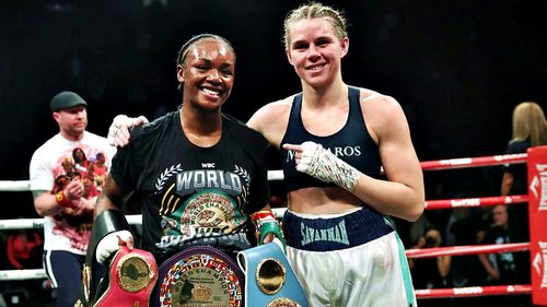 Claressa Shields and Savannah Marshall in Sky Sports World Championship Boxing: Undisputed World Middleweight Championsh