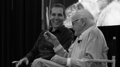 Todd McFarlane and Stan Lee