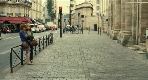 Isabelle Huppert and Sarah Le Picard in Things to Come (2016)