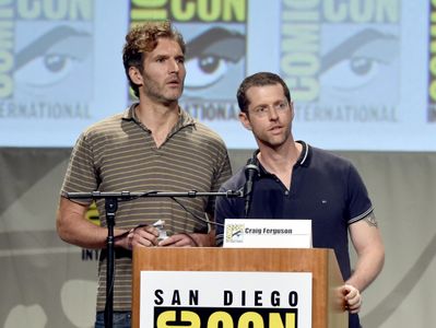 David Benioff and D.B. Weiss at an event for Game of Thrones (2011)