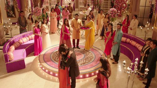 Sudha Chandran and Karanvir Bohra in Naagin (2015)