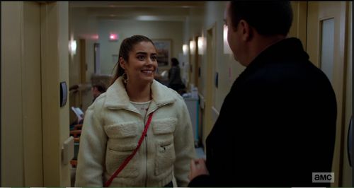 Michael Gladis and Lorenza Izzo in Feed the Beast (2016)