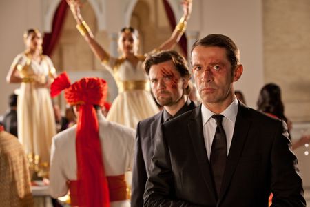 Vladimir Mashkov and Ivo Novák in Mission: Impossible - Ghost Protocol (2011)