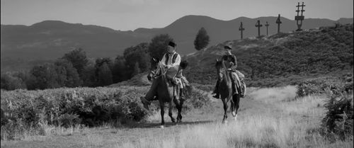 Toma Cuzin, Teodor Corban, Mihai Comanoiu, and Alberto Dinache in Aferim! (2015)