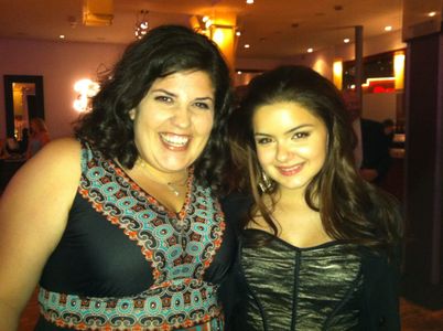 Rakefet Abergel and Ariel Winter at the Drawing Hope International Gala.