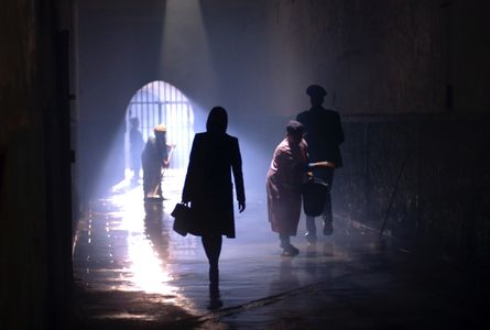 David Carradine, Amira Casar, and Jérôme Cohen-Olivar in Kandisha (2008)