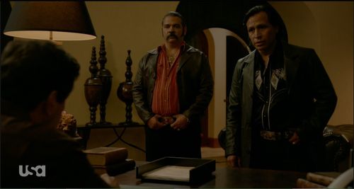 Joaquim de Almeida, Hemky Madera, and Gerardo Taracena in Queen of the South (2016)