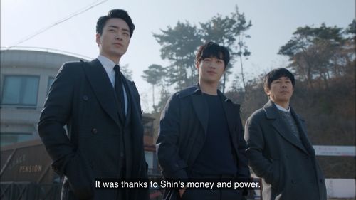 Choi Deok-moon, Lee Jun-hyuk, and Seo Kang-Joon in Are You Human Too? (2018)