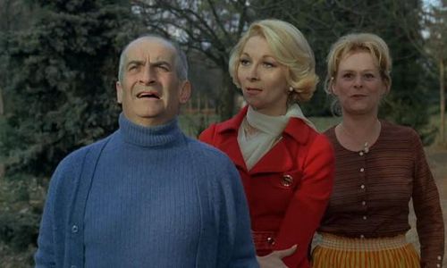 Louis de Funès, Claude Gensac, and Christiane Muller in Jo (1971)